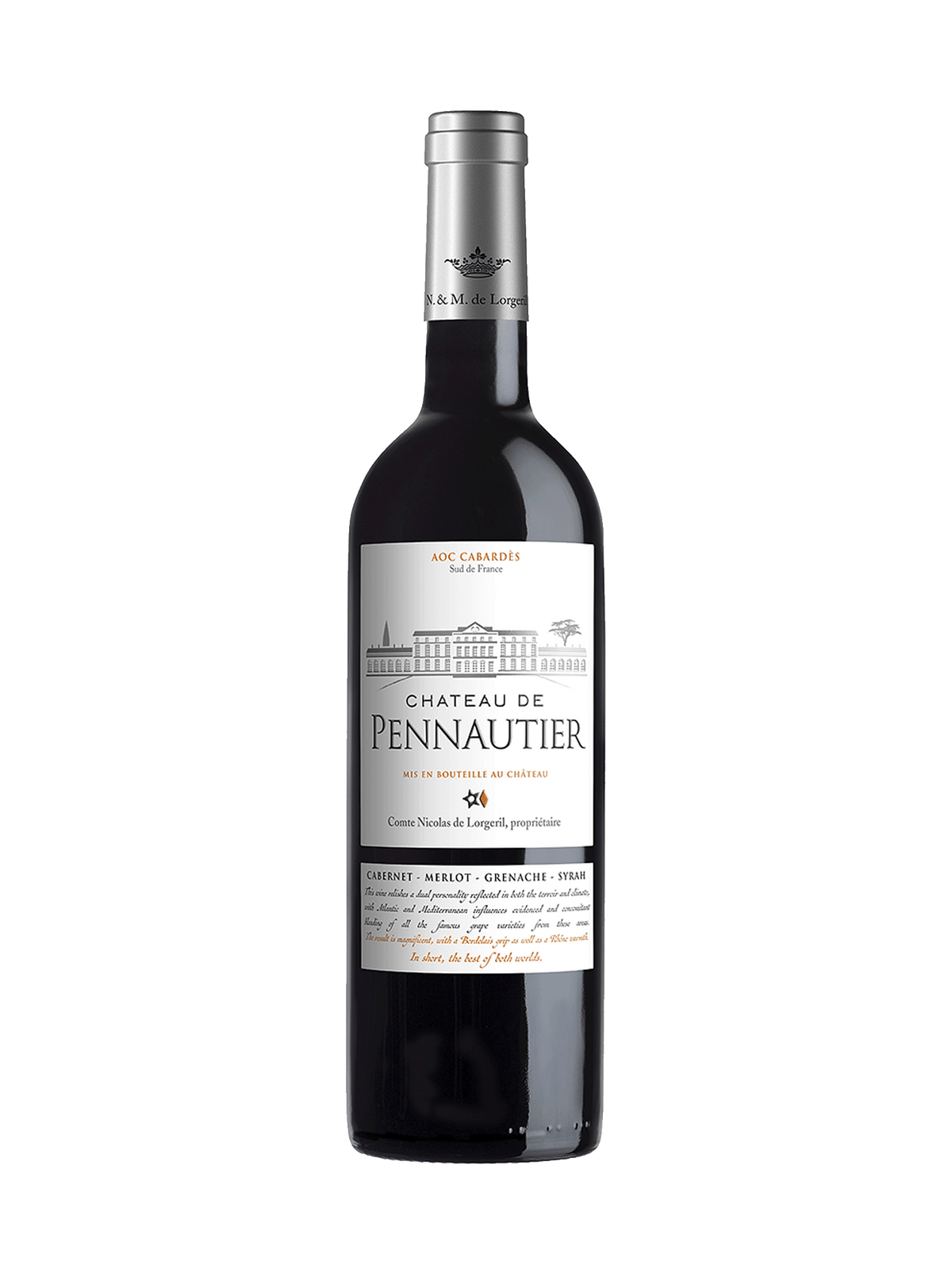 Chateau de Pennautier Magnum AOP Terroir d'Altitude i trækasse