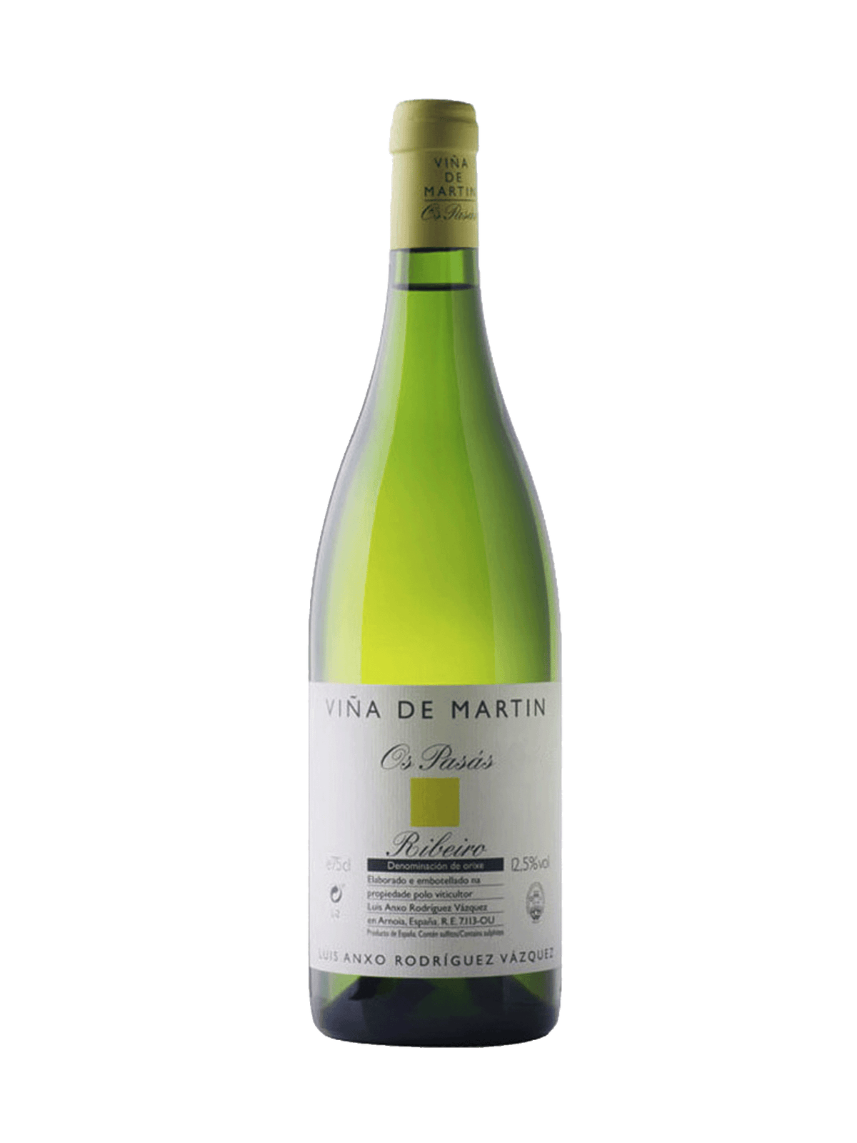Luis Anxo Vina de Martin Os Pasas Blanco