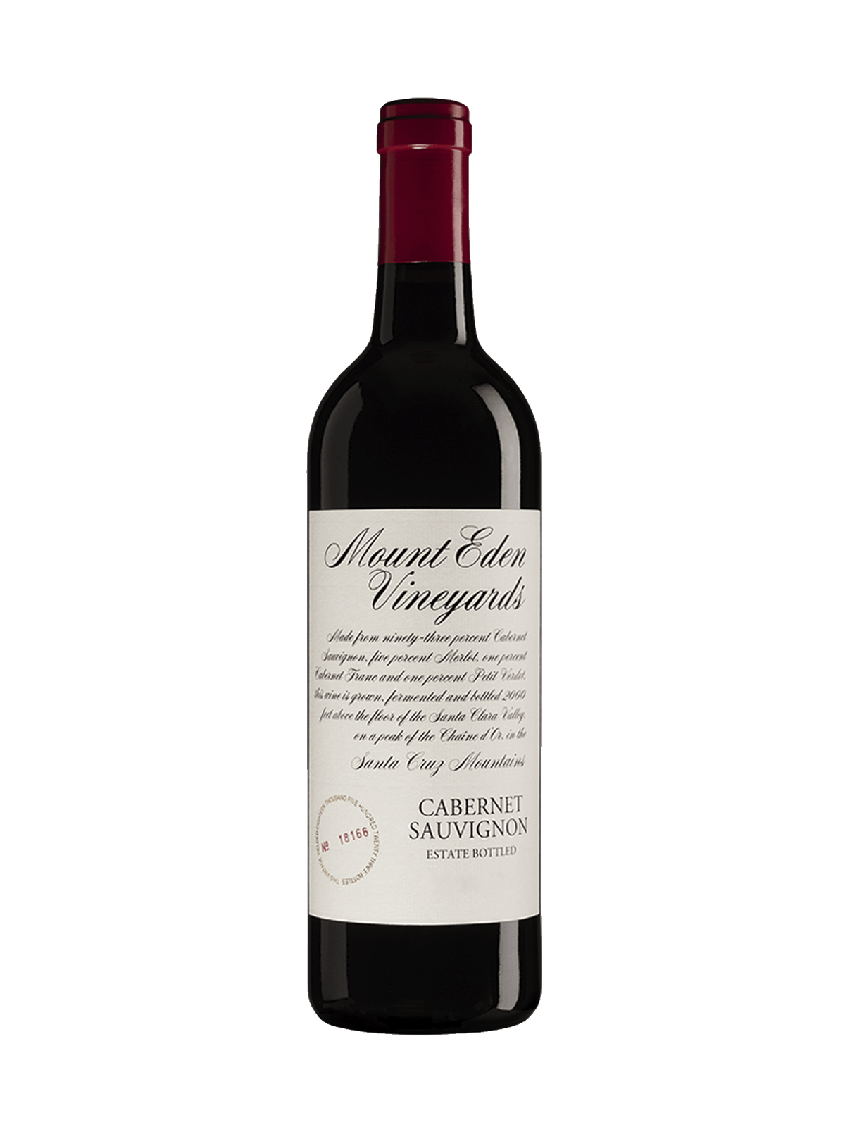Mount Eden Estate Cabernet Santa Cruz Mountains