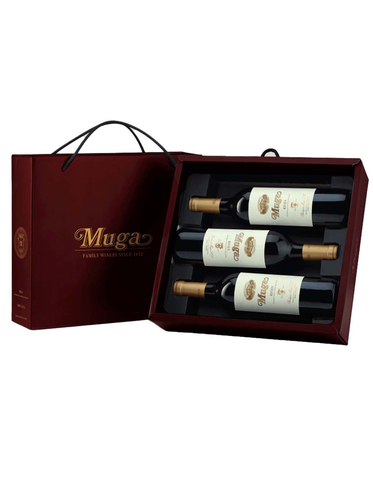 Muga Reserva 3 flasker i Gavekarton