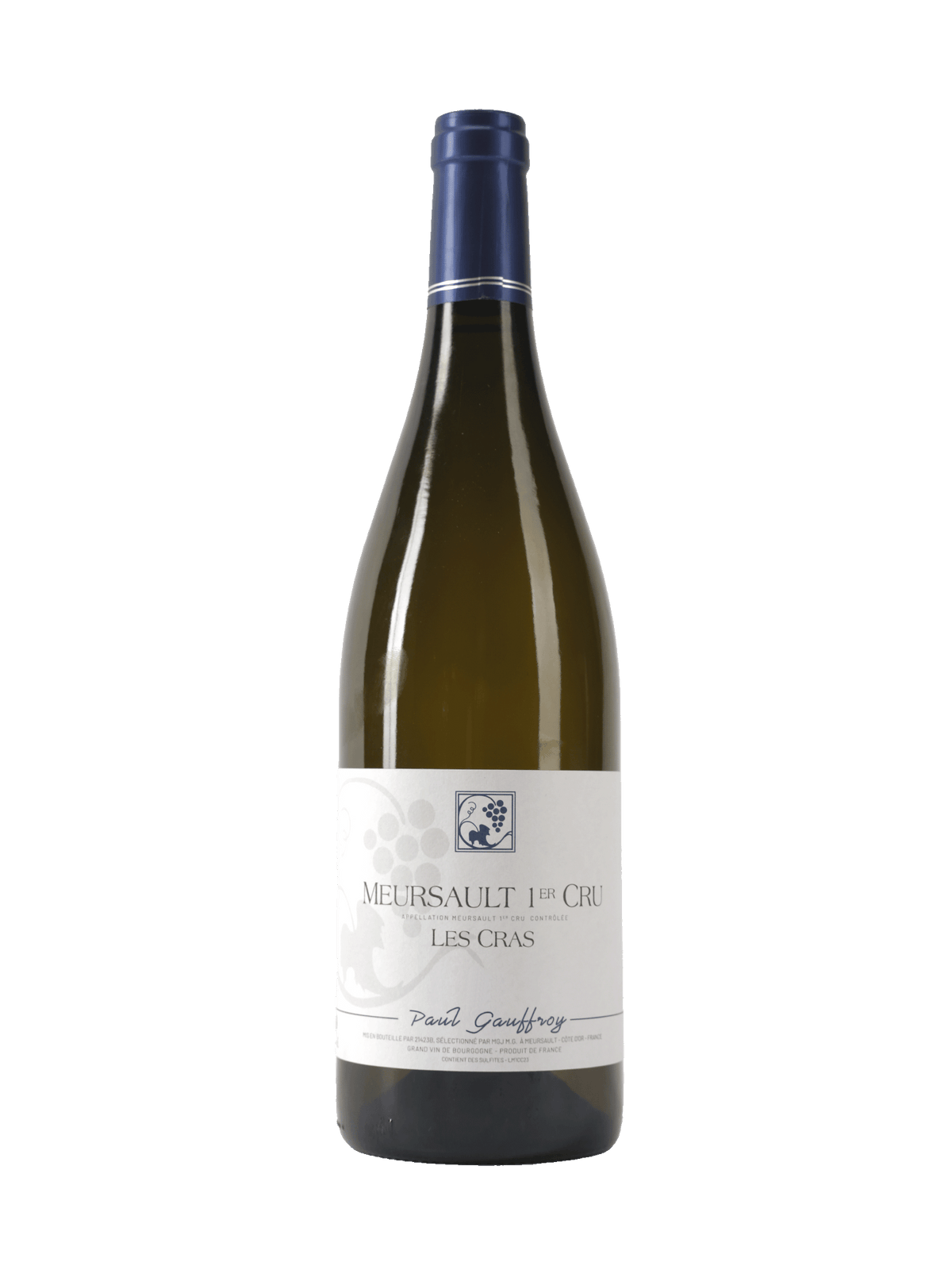 Paul Gauffroy Meursault 1.cru Les Cras Blanc