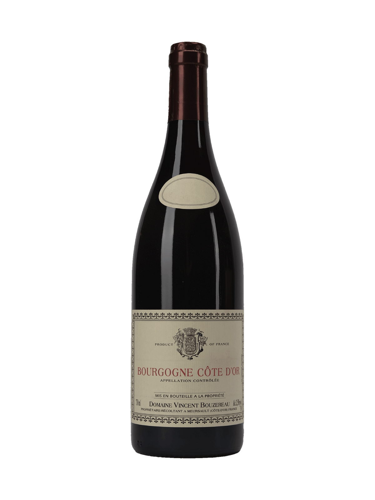 Vincent Bouzereau Bourgogne Rouge Cote d'Or