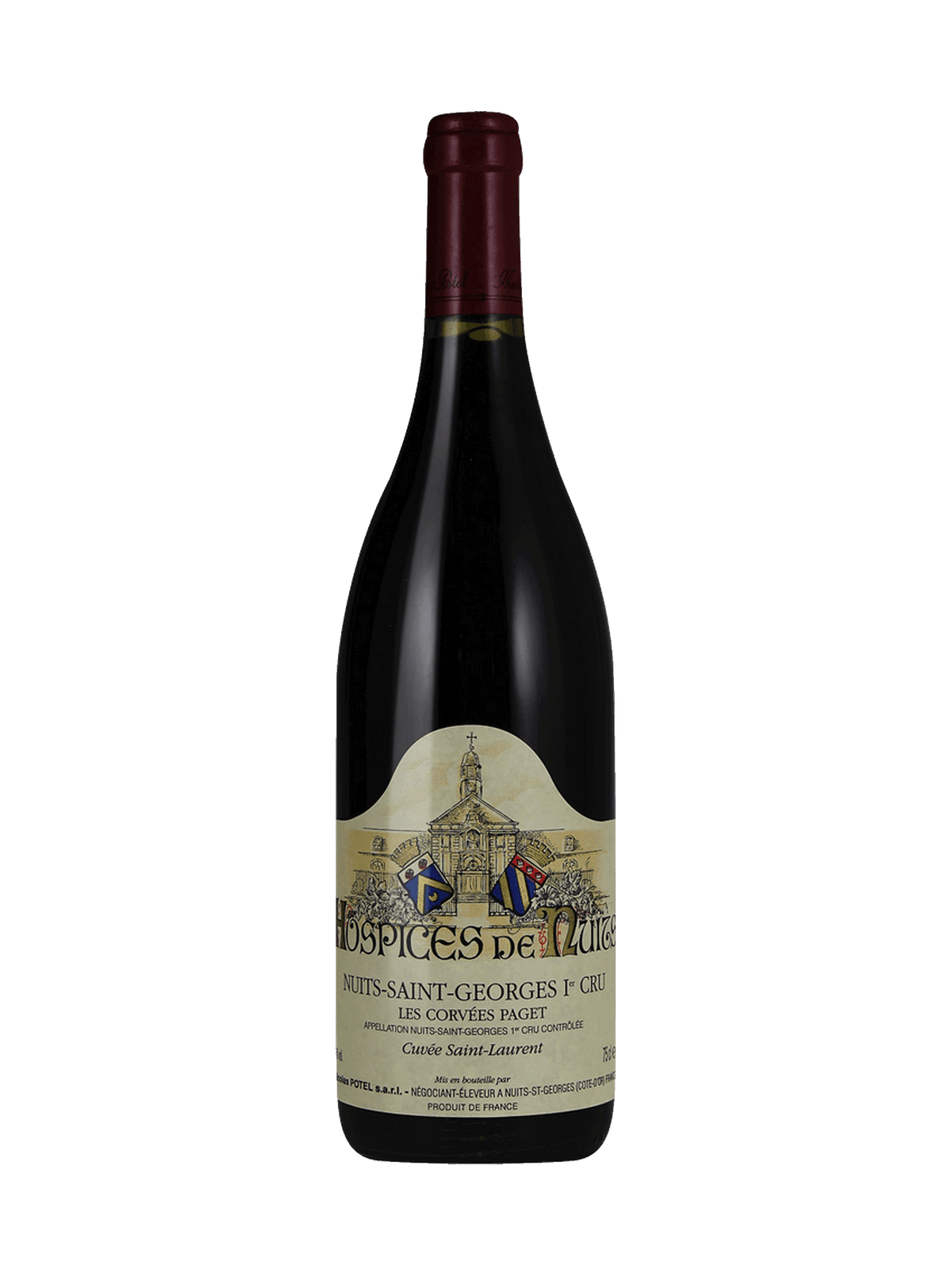 Vincent Bouzereau Hospice de Beaune Nuits-St-Georges 1er Cru Corvées Paget 2019 – Cuvée St Laurent