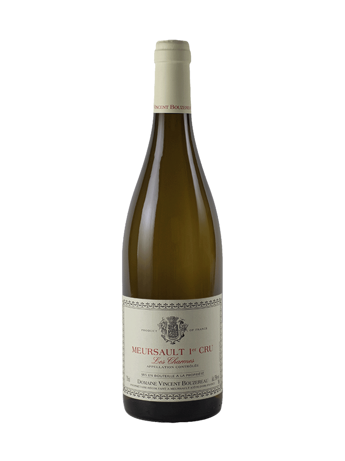 Vincent Bouzereau Meursault Charmes 1. Cru