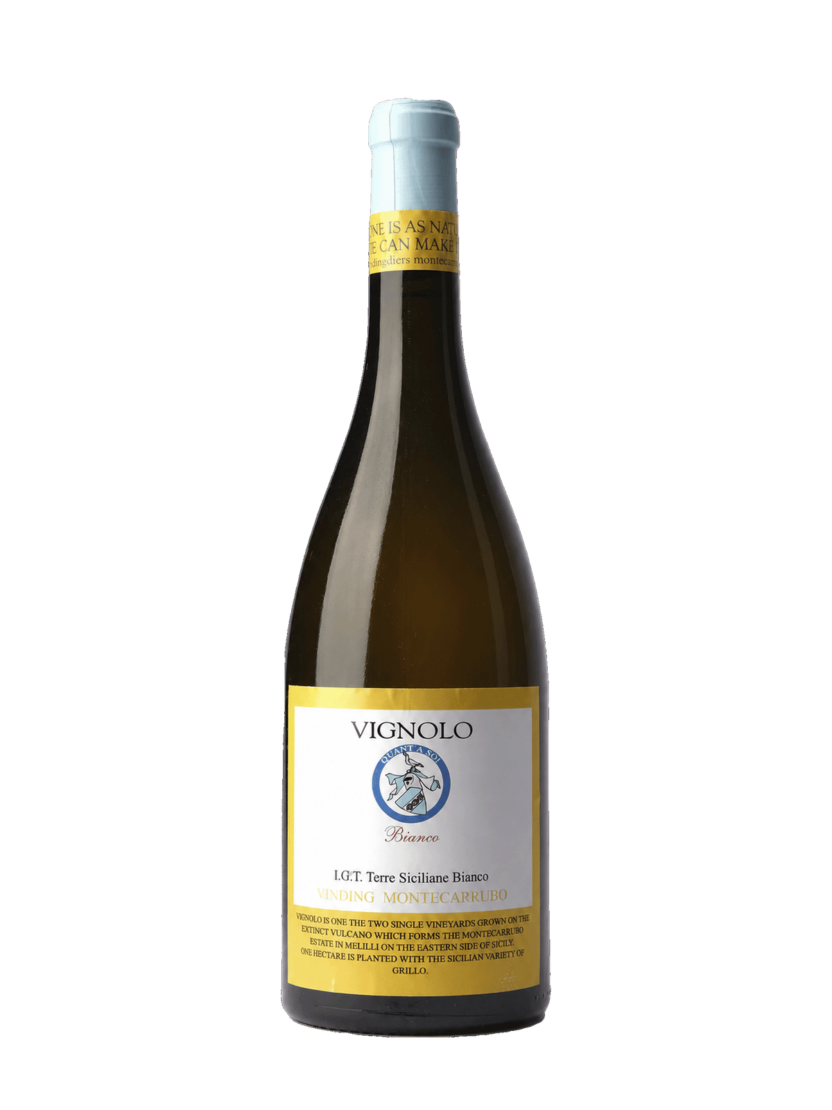 Vinding Montecarrubo Bianco Vignolo Terre Siciliane