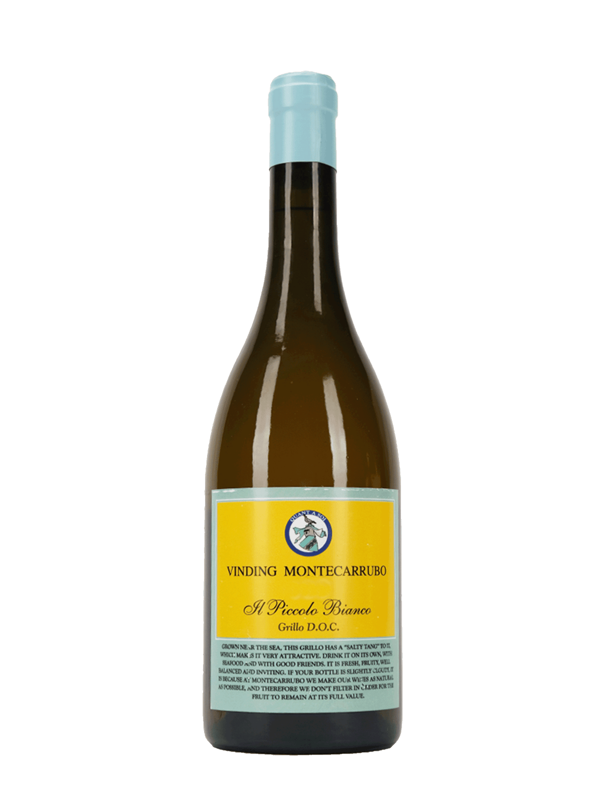 Vinding Montecarrubo Il Piccolo Bianco Terre Siciliane