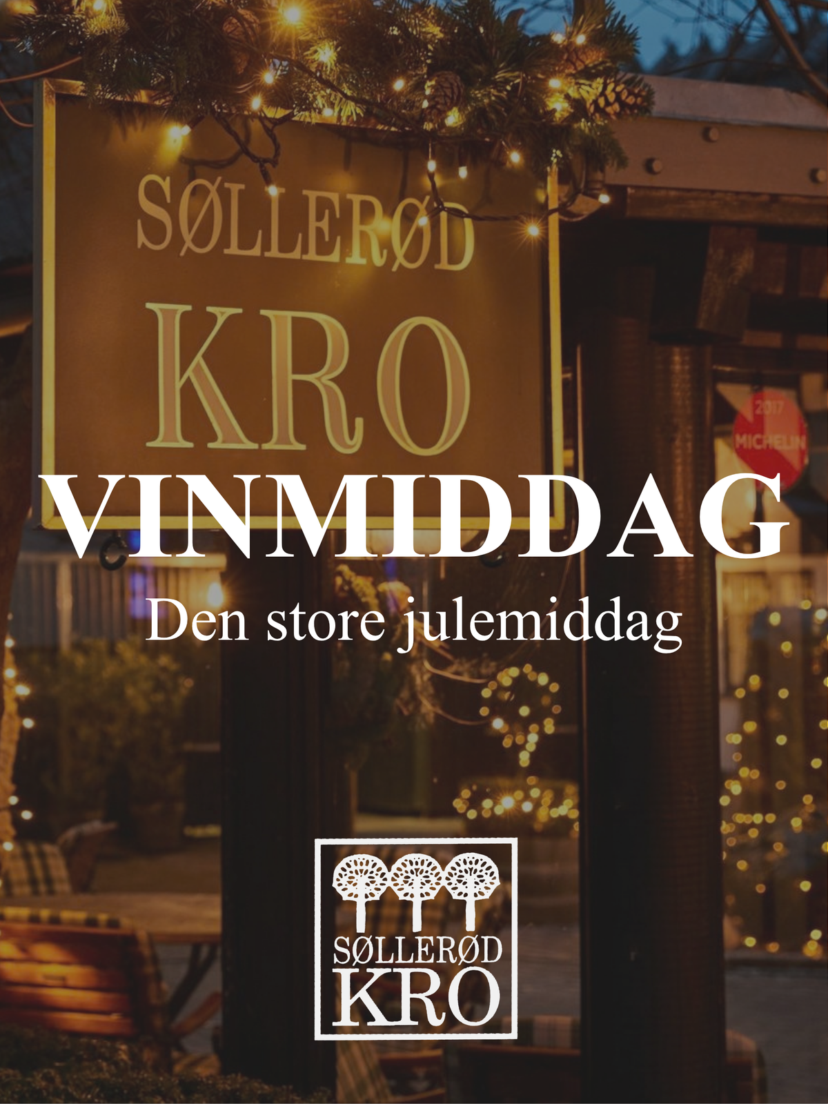 Den store julemiddag på Søllerød Kro - 19/11/26