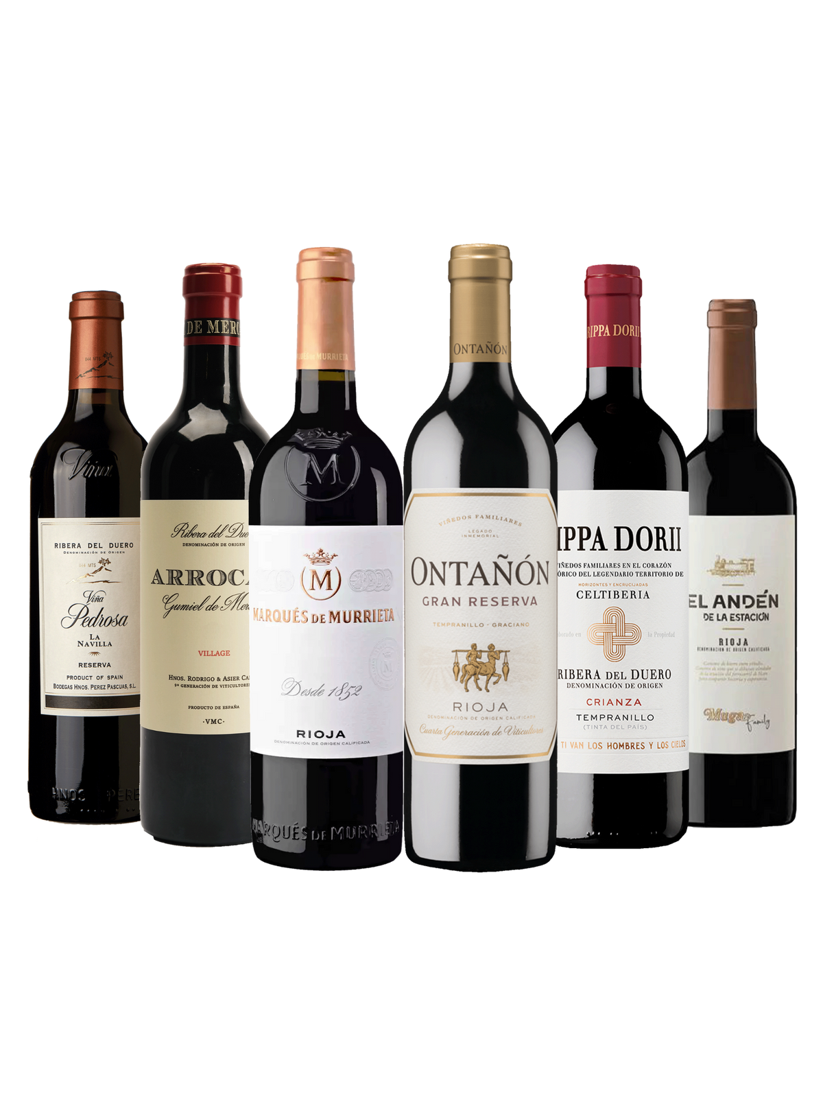 Rioja vs Ribera del Duero Smagekasse