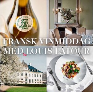 Fransk vinmiddag med Louis Latour på Bernstorff Slot - 16/4 2026 - Vinmiddage og Winemaker's Dinners