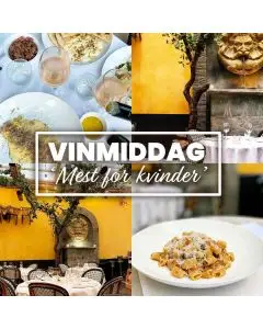 Italiensk vinmiddag - mest for kvinder på Restaurant FIAT - 7/5 - 